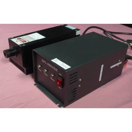 Foto - Laserový modul s TTL modrý 2000mW 445nm