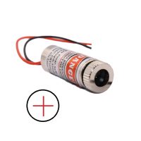 Laserový modul červený 4~6mW 12mm 5V s optikou vykreslující kříž