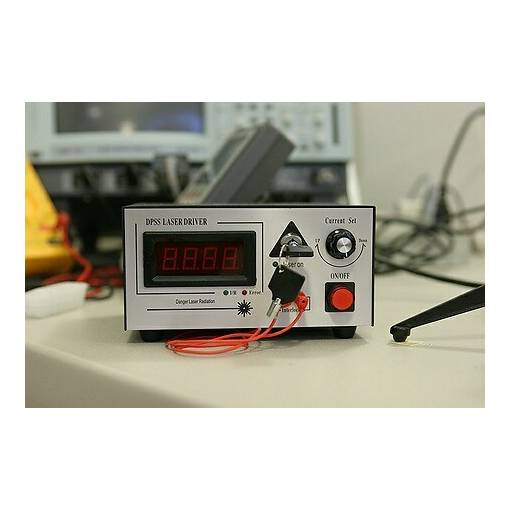 Foto - Laserový systém červený 100mW 635nm