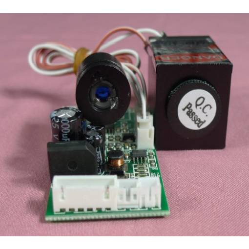Foto - Laserový modul s TTL červený a zelený