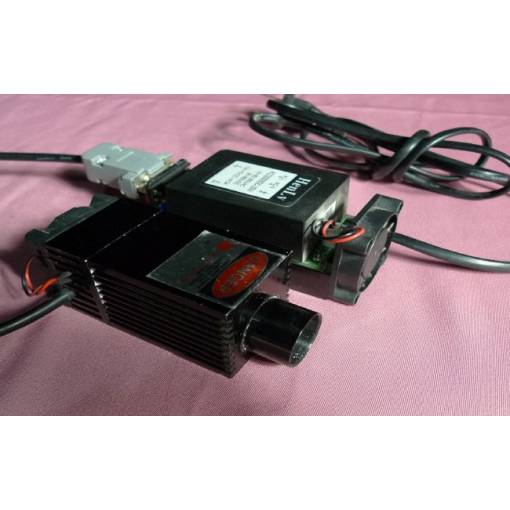 Foto - Laserový modul s TTL červený 500mW 635nm