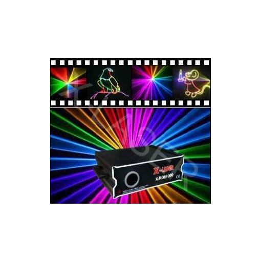 Foto - X-LASER RGB laserový projektor 1000mW