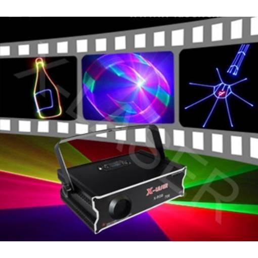 Foto - X-LASER RGB 500mW laserový projektor