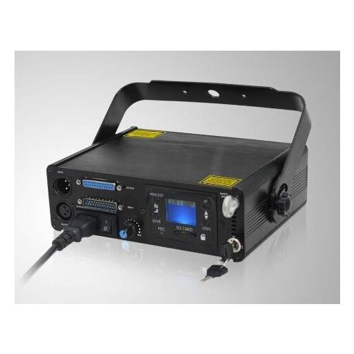 Foto - RGB 300mW plnobarevný animační laserový projektor