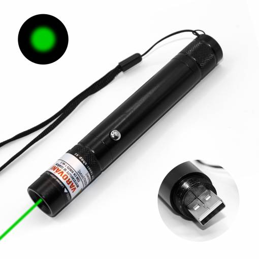 Foto - Robustní laserové ukazovátko zelené 100mW 532nm