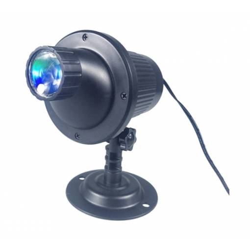 Foto - Venkovní 3D LED projektor 20 motivů - Bílý